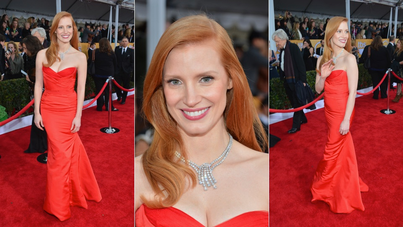 Illustration for article titled Classic Glamour and Fugly Failures at the SAG Awards